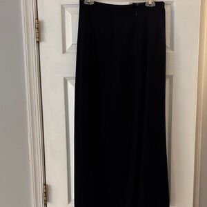 Chaus Classic Black Maxi Skirt